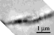 Electrons travelling in a small field