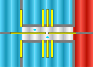 SAW dot to static dot